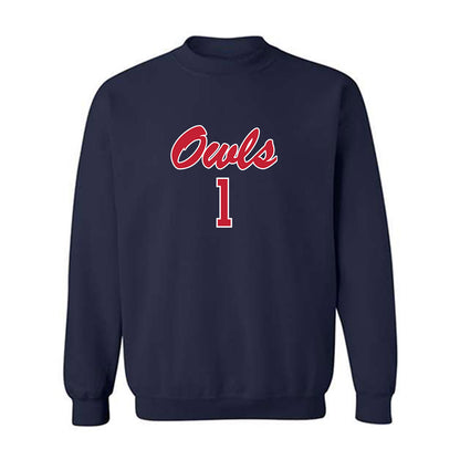 FAU - NCAA Men's Basketball : Johnell Davis - Crewneck Sweatshirt Replica Shersey