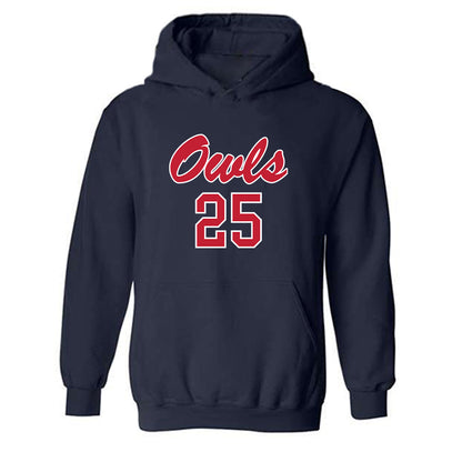 FAU - NCAA Men's Basketball : Tre Carroll - Hooded Sweatshirt Replica Shersey