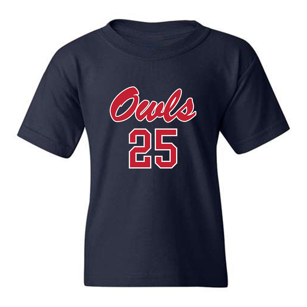 FAU - NCAA Men's Basketball : Tre Carroll - Youth T-Shirt Replica Shersey