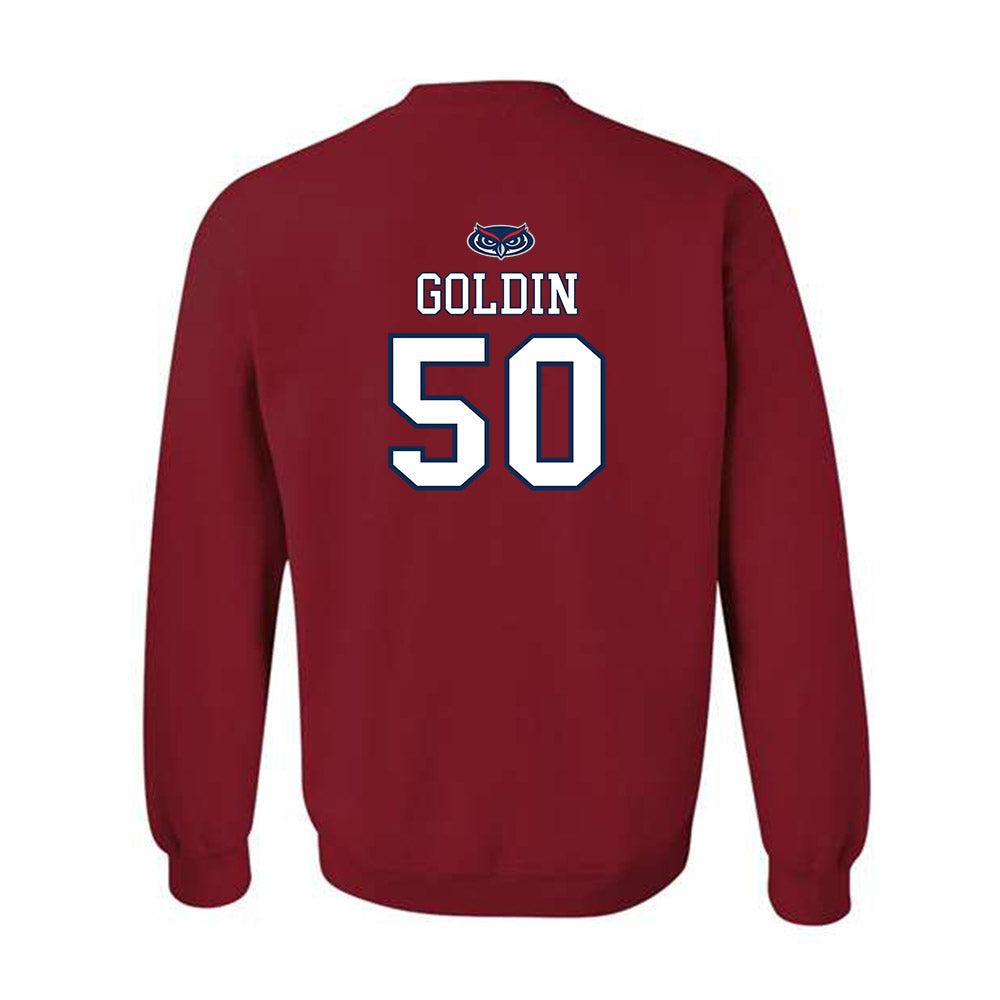 FAU - NCAA Men's Basketball : Vladislav Goldin - Crewneck Sweatshirt Replica Shersey