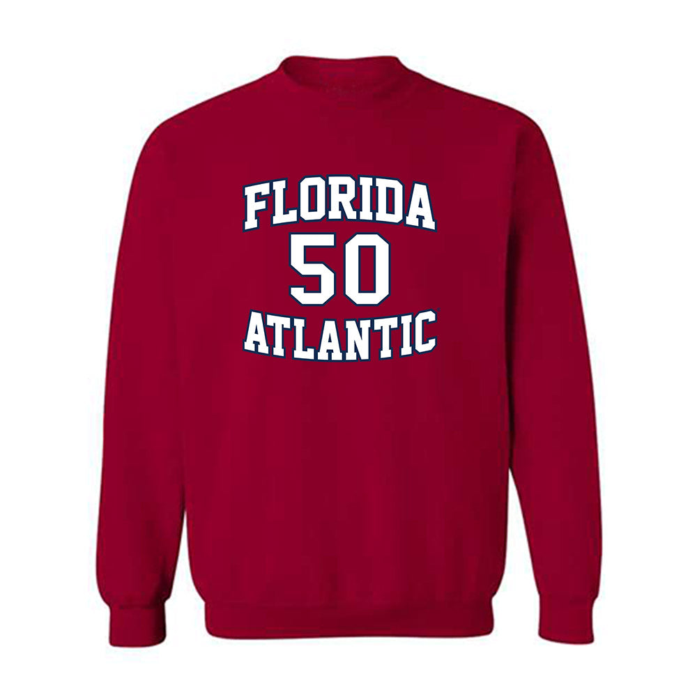 FAU - NCAA Men's Basketball : Vladislav Goldin - Crewneck Sweatshirt Replica Shersey