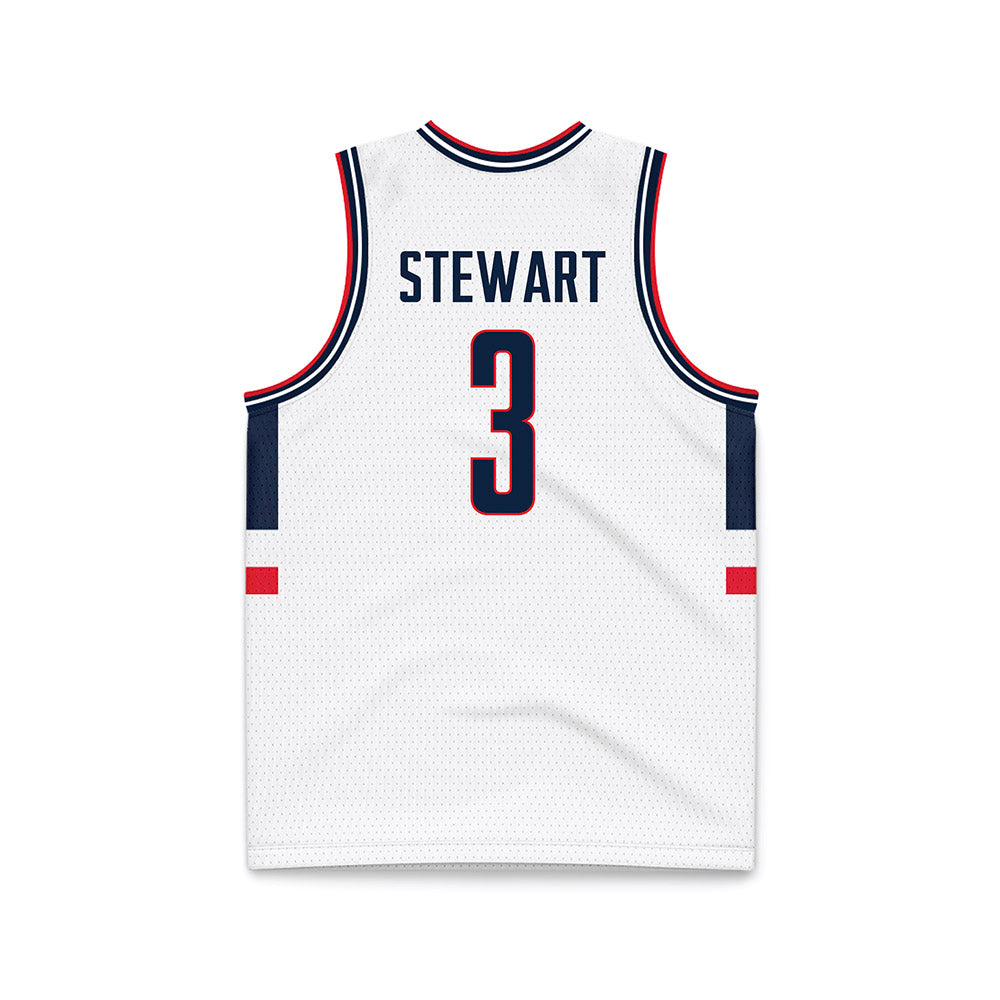 UConn - NCAA Men's Basketball : Jaylin Stewart - Retro Basketball Jersey