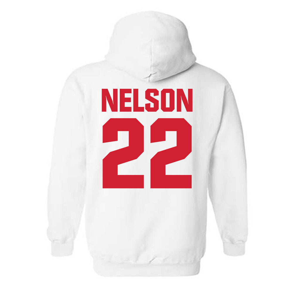 NC State - NCAA Baseball : Baker Nelson - Hooded Sweatshirt Classic Shersey