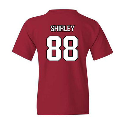 NC State - NCAA Football : Isaiah Shirley - Youth T-Shirt