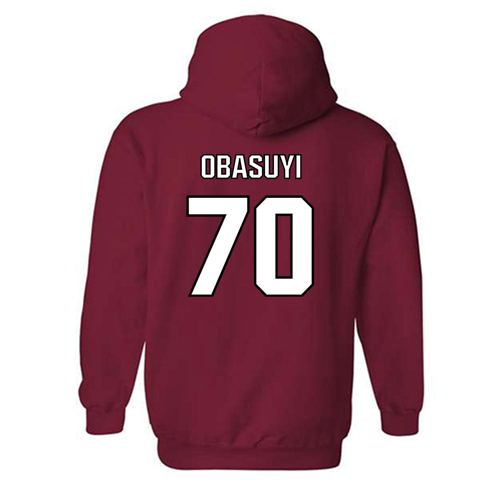 NC State - NCAA Football : Obadiah Obasuyi - Hooded Sweatshirt