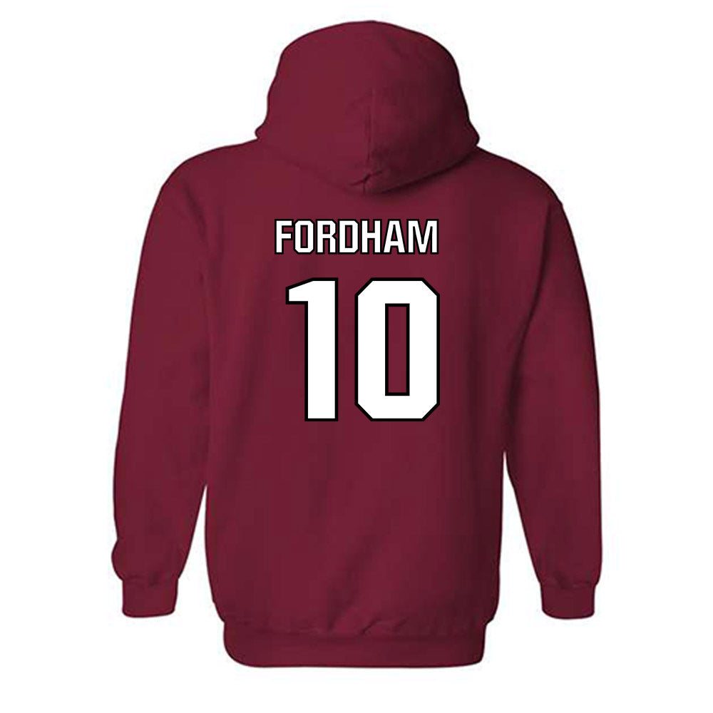 NC State - NCAA Football : Caden Fordham - Hooded Sweatshirt