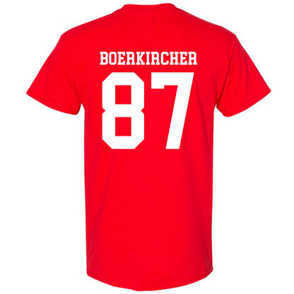 Nebraska - NCAA Football : Nate Boerkircher - T-Shirt Generic Shersey