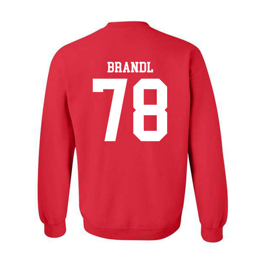 Nebraska - NCAA Football : Jacob Brandl - Crewneck Sweatshirt Generic Shersey