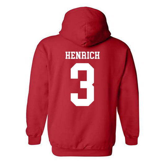 Nebraska - NCAA Football : Nick Henrich - Hooded Sweatshirt Generic Shersey