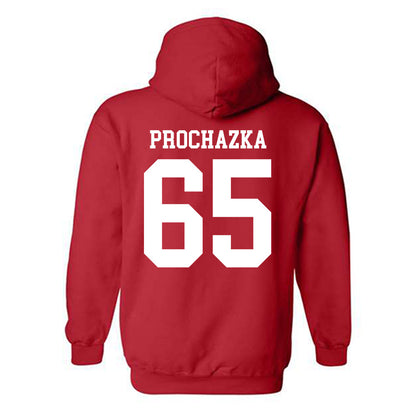 Nebraska - NCAA Football : Teddy Prochazka Shersey Hooded Sweatshirt