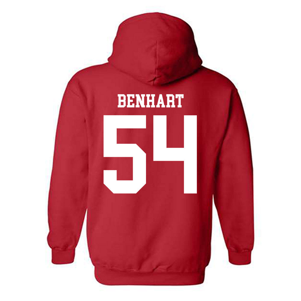 Nebraska - NCAA Football : Bryce Benhart Shersey Hooded Sweatshirt