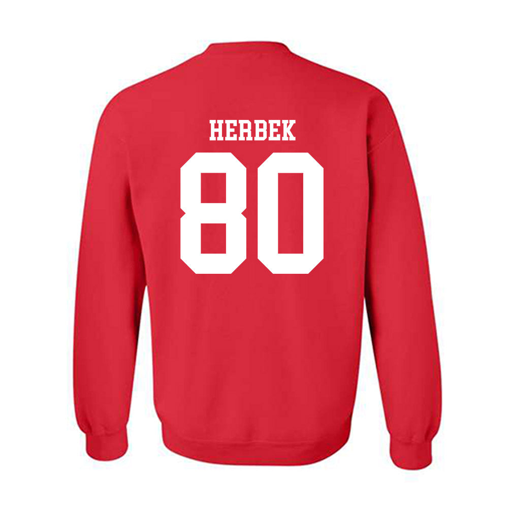 Nebraska - NCAA Football : Jacob Herbek Shersey Sweatshirt