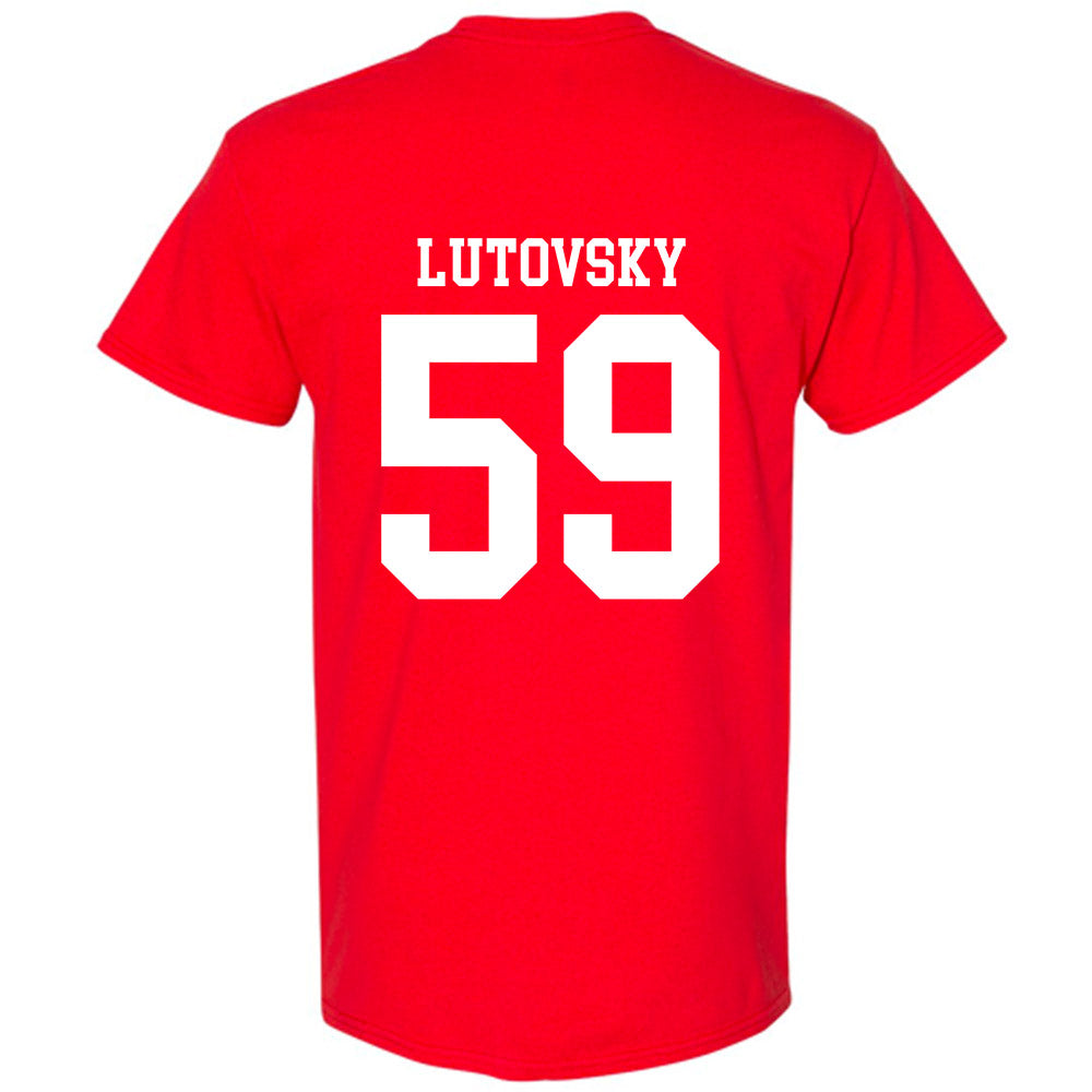 Nebraska - NCAA Football : Henry Lutovsky Shersey Short Sleeve T-Shirt