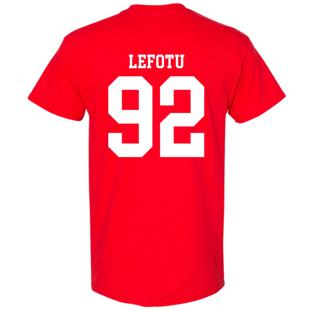 Nebraska - NCAA Football : Sua Lefotu - Short Sleeve T-Shirt