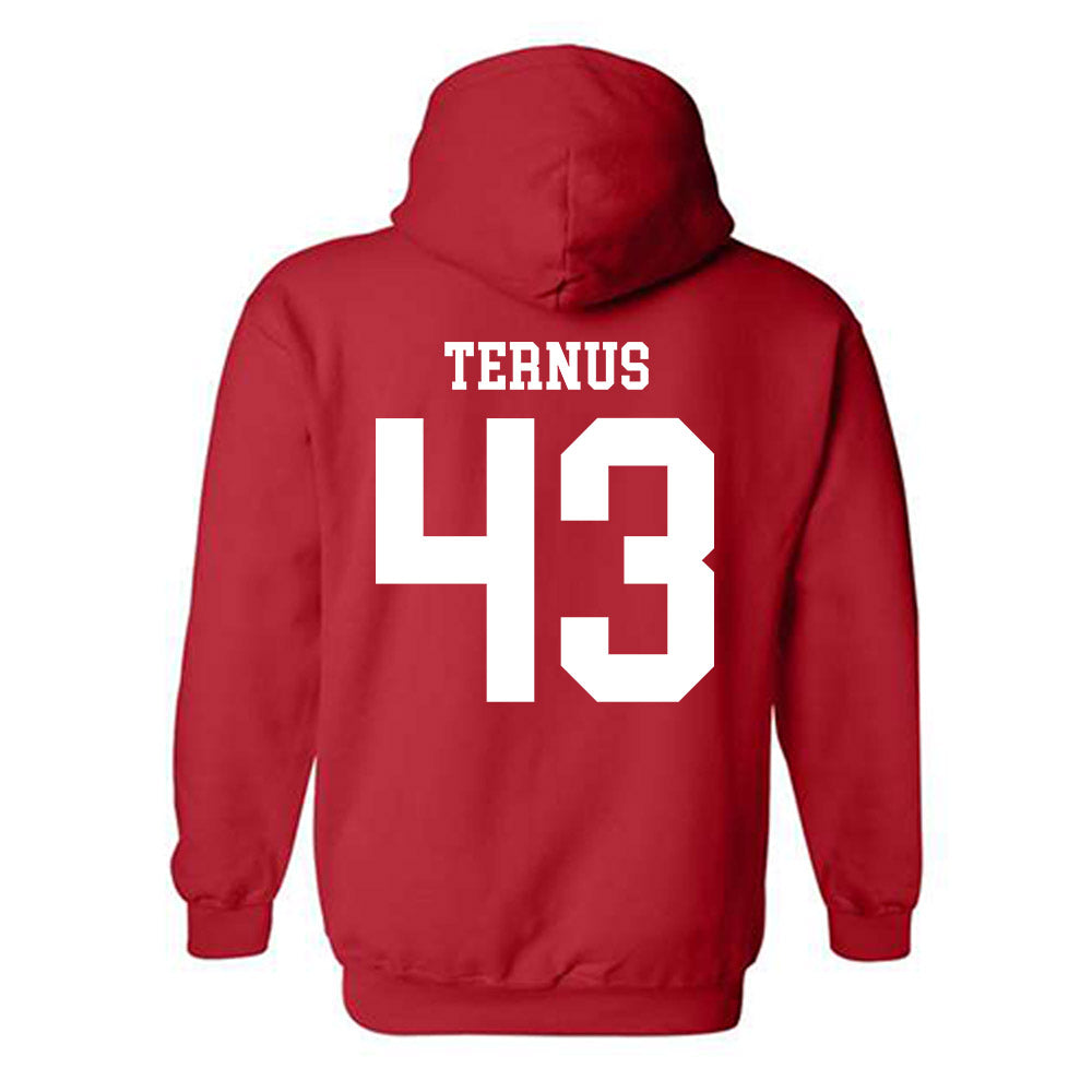 Nebraska - NCAA Football : Landon Ternus - Hooded Sweatshirt