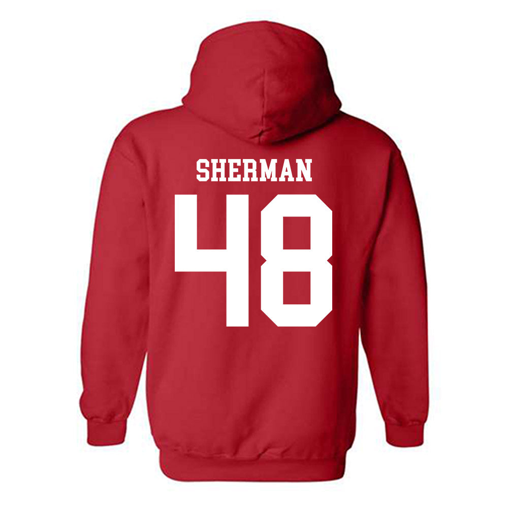 Nebraska - NCAA Football : Mekhail Sherman - Hooded Sweatshirt