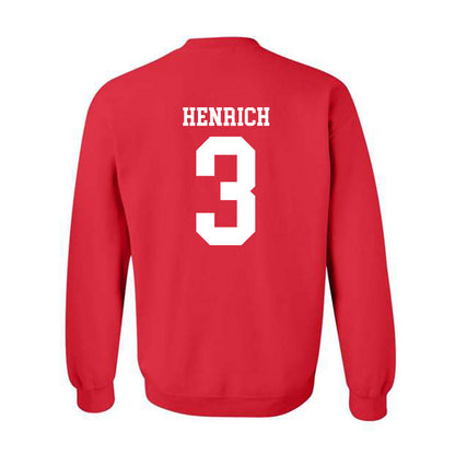 Nebraska - NCAA Football : Nick Henrich - Crewneck Sweatshirt Generic Shersey