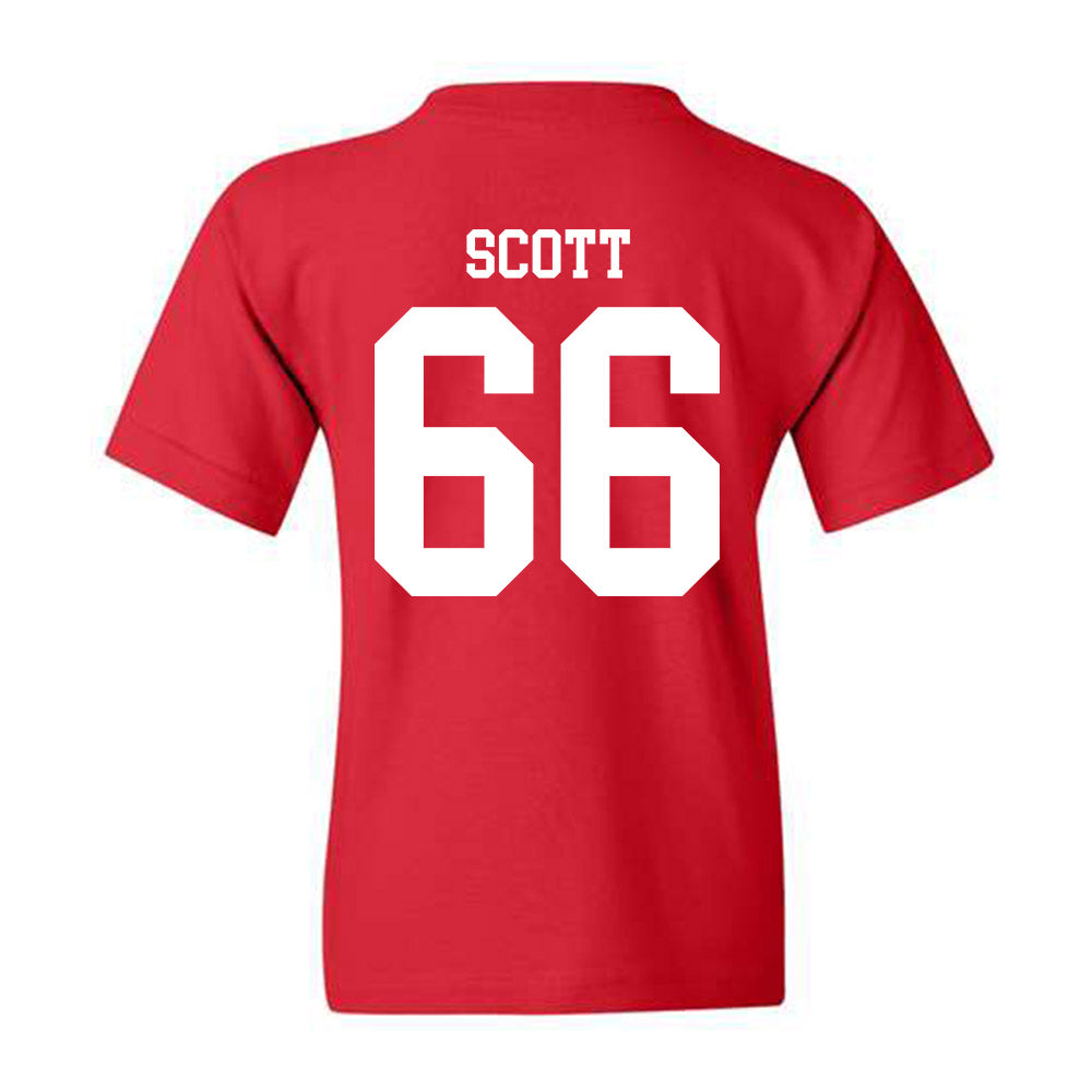 Nebraska - NCAA Football : Ben Scott Shersey Youth T-Shirt