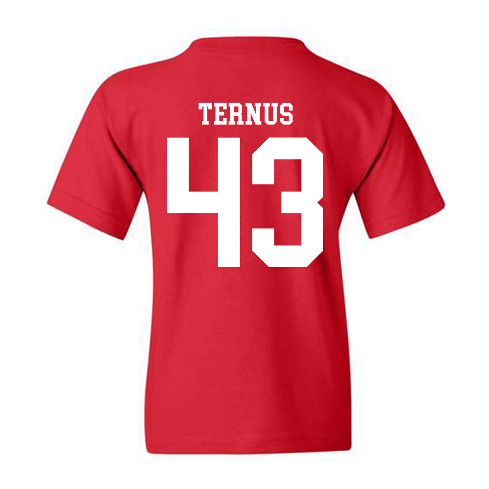 Nebraska - NCAA Football : Landon Ternus - Youth T-Shirt