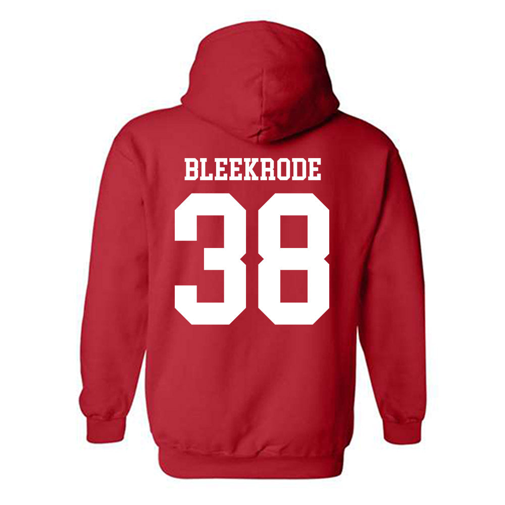 Nebraska - NCAA Football : Timmy Bleekrode Shersey Hooded Sweatshirt