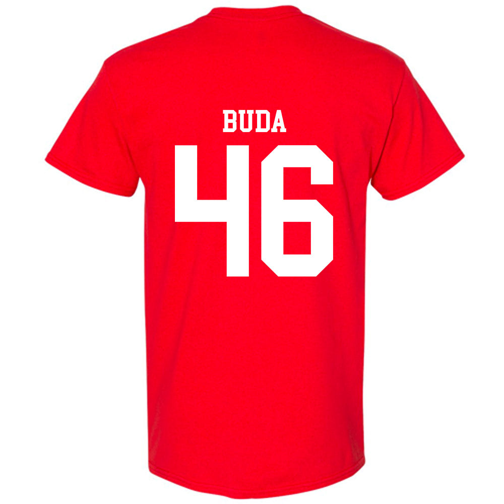 Nebraska - NCAA Football : Grant Buda Shersey Short Sleeve T-Shirt