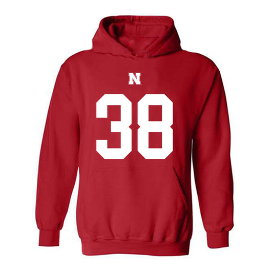 Nebraska - NCAA Football : Timmy Bleekrode Shersey Hooded Sweatshirt
