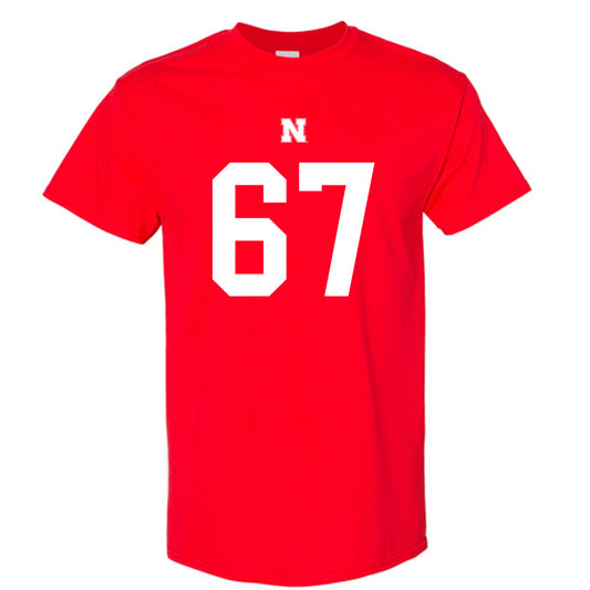 Nebraska - NCAA Football : Joey Mancino Shersey Short Sleeve T-Shirt