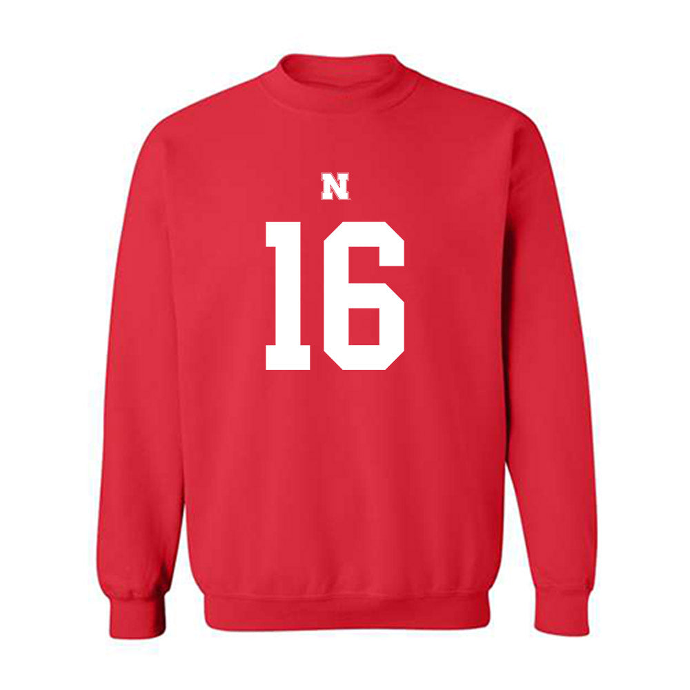 Nebraska - NCAA Football : Janiran Bonner - Crewneck Sweatshirt Generic Shersey