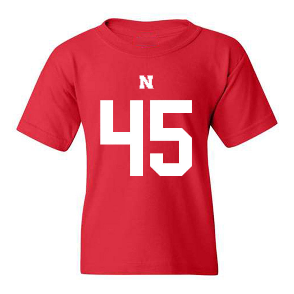 Nebraska - NCAA Football : Marco Ortiz Shersey Youth T-Shirt