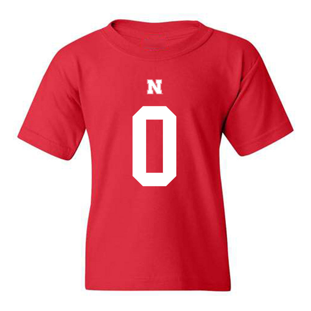 Nebraska - NCAA Football : Nash Hutmacher - Youth T-Shirt Generic Shersey