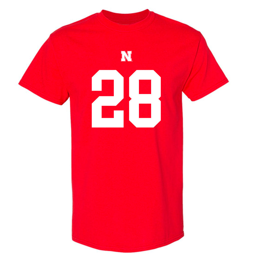 Nebraska - NCAA Football : Kwinten Ives - Short Sleeve T-Shirt