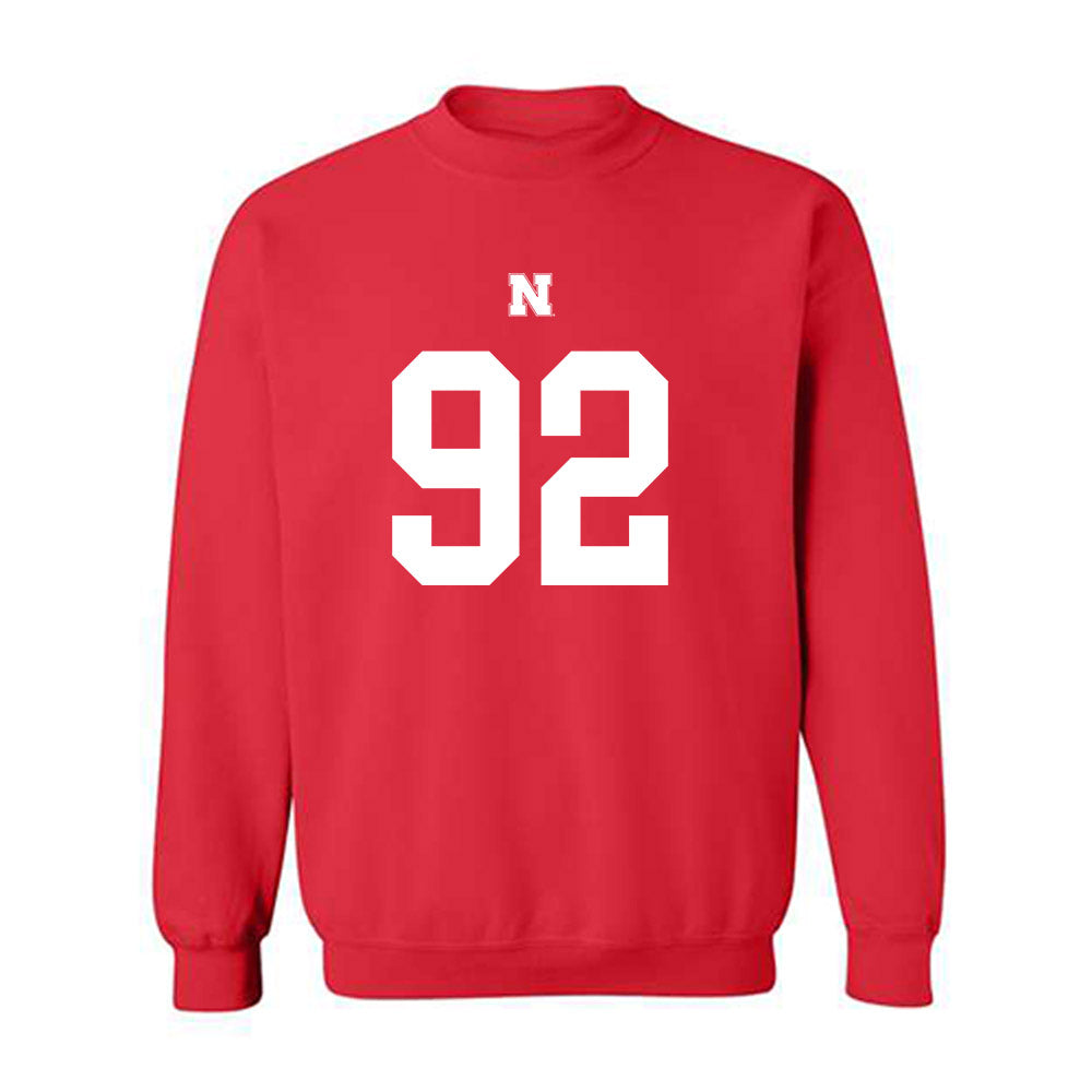 Nebraska - NCAA Football : Sua Lefotu - Sweatshirt