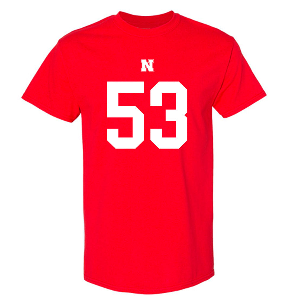 Nebraska - NCAA Football : Jacob Bower - T-Shirt Generic Shersey