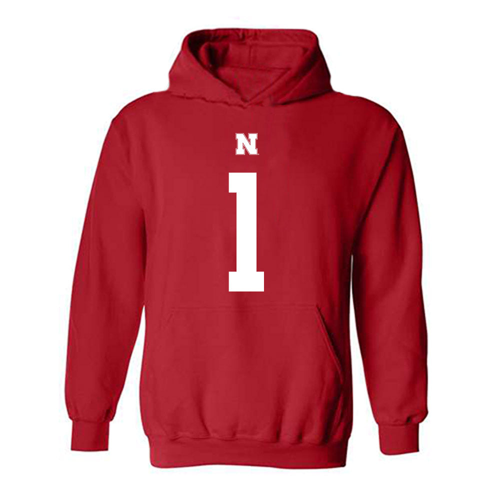 Nebraska - NCAA Football : Billy Kemp IV - Hooded Sweatshirt