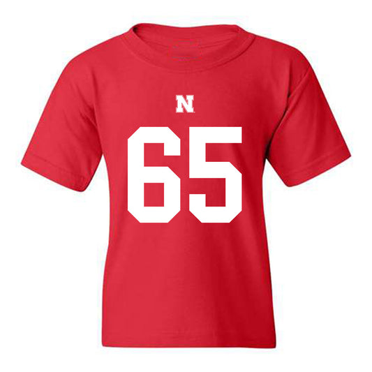 Nebraska - NCAA Football : Teddy Prochazka Shersey Youth T-Shirt
