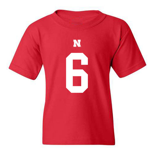 Nebraska - NCAA Football : Quinton Newsome Shersey Youth T-Shirt
