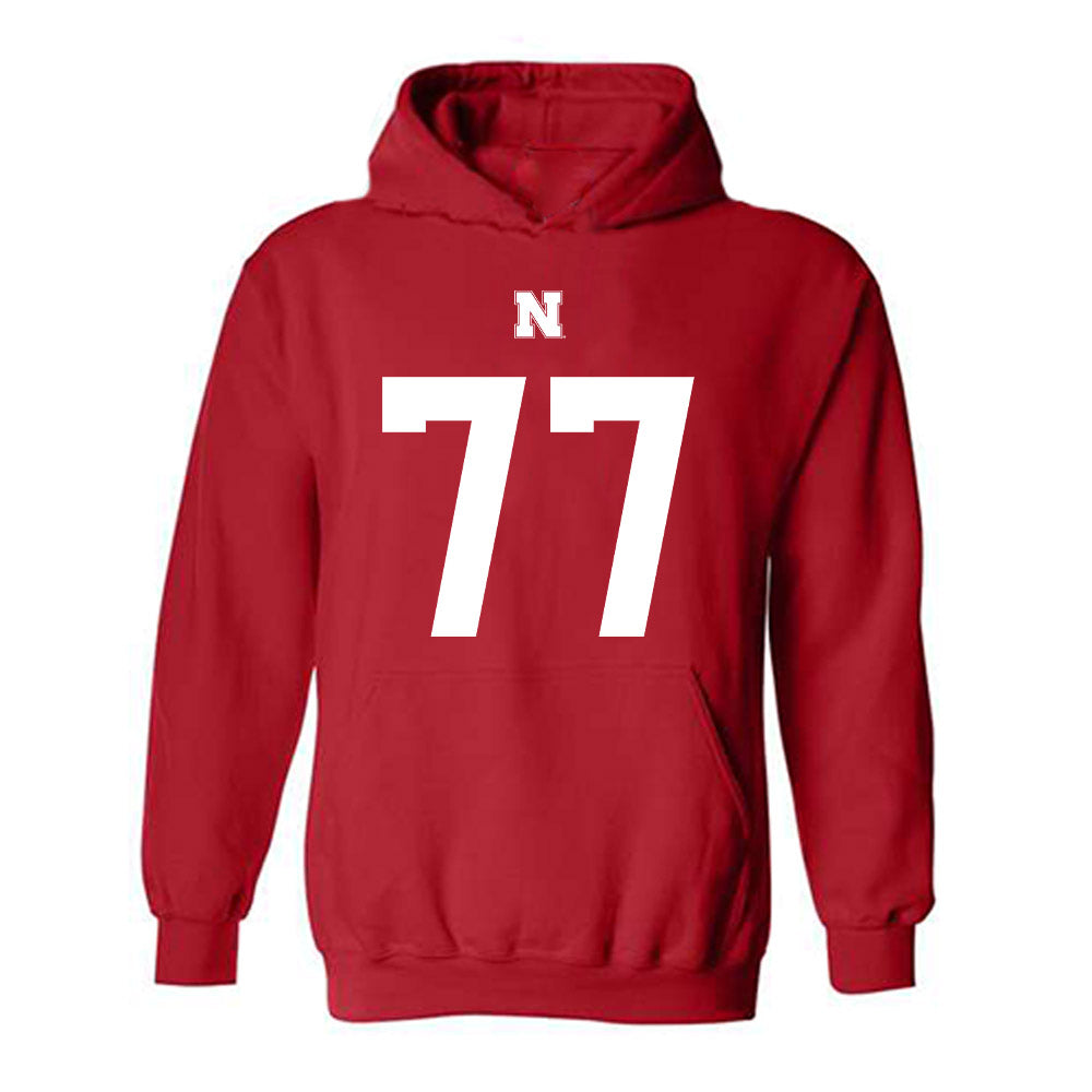 Nebraska - NCAA Football : Gunnar Gottula - Hooded Sweatshirt