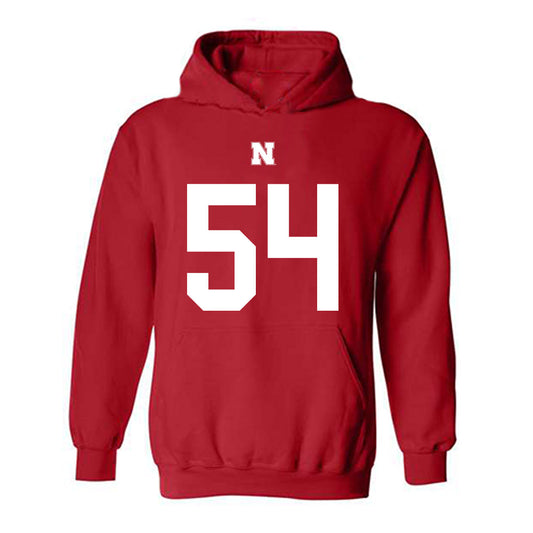 Nebraska - NCAA Football : Bryce Benhart Shersey Hooded Sweatshirt