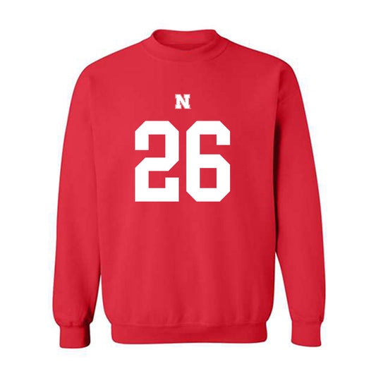 Nebraska - NCAA Football : Roman Mangini Shersey Sweatshirt