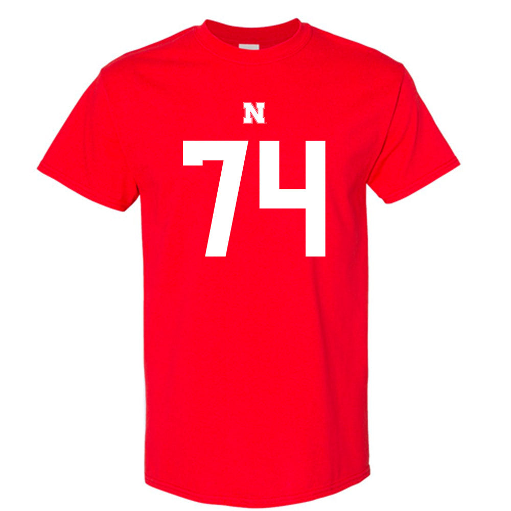 Nebraska - NCAA Football : Brock Knutson - Short Sleeve T-Shirt