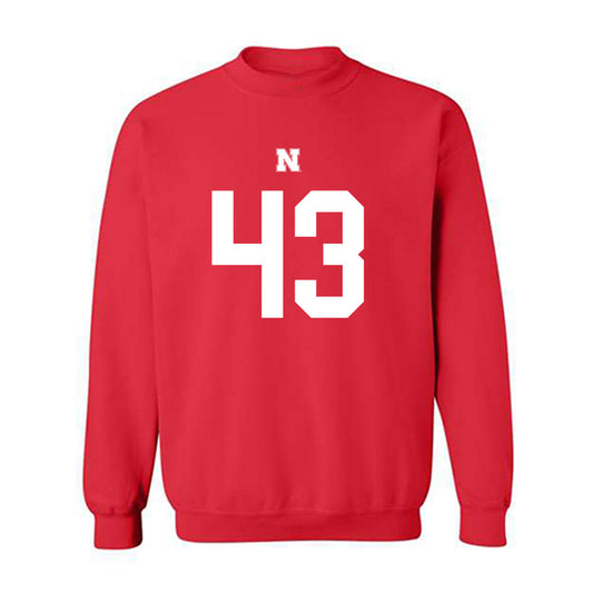 Nebraska - NCAA Football : Landon Ternus - Sweatshirt