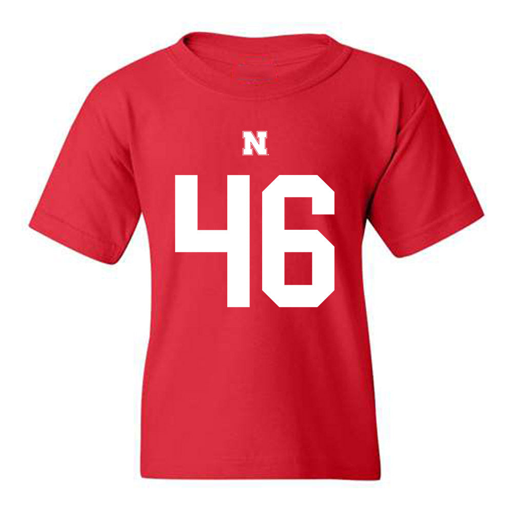 Nebraska - NCAA Football : Grant Buda Shersey Youth T-Shirt