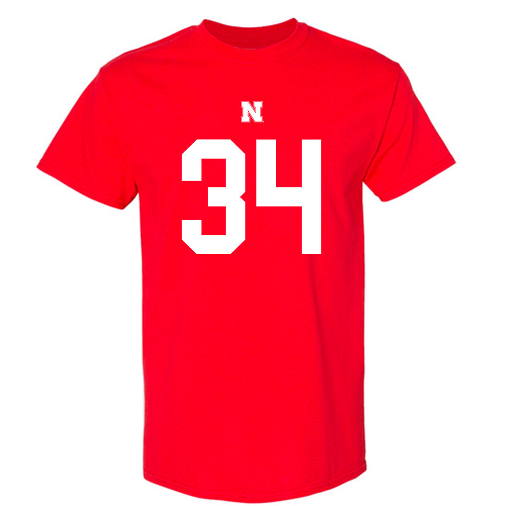 Nebraska - NCAA Football : Barret Liebentritt - T-Shirt Generic Shersey