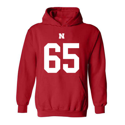 Nebraska - NCAA Football : Teddy Prochazka Shersey Hooded Sweatshirt