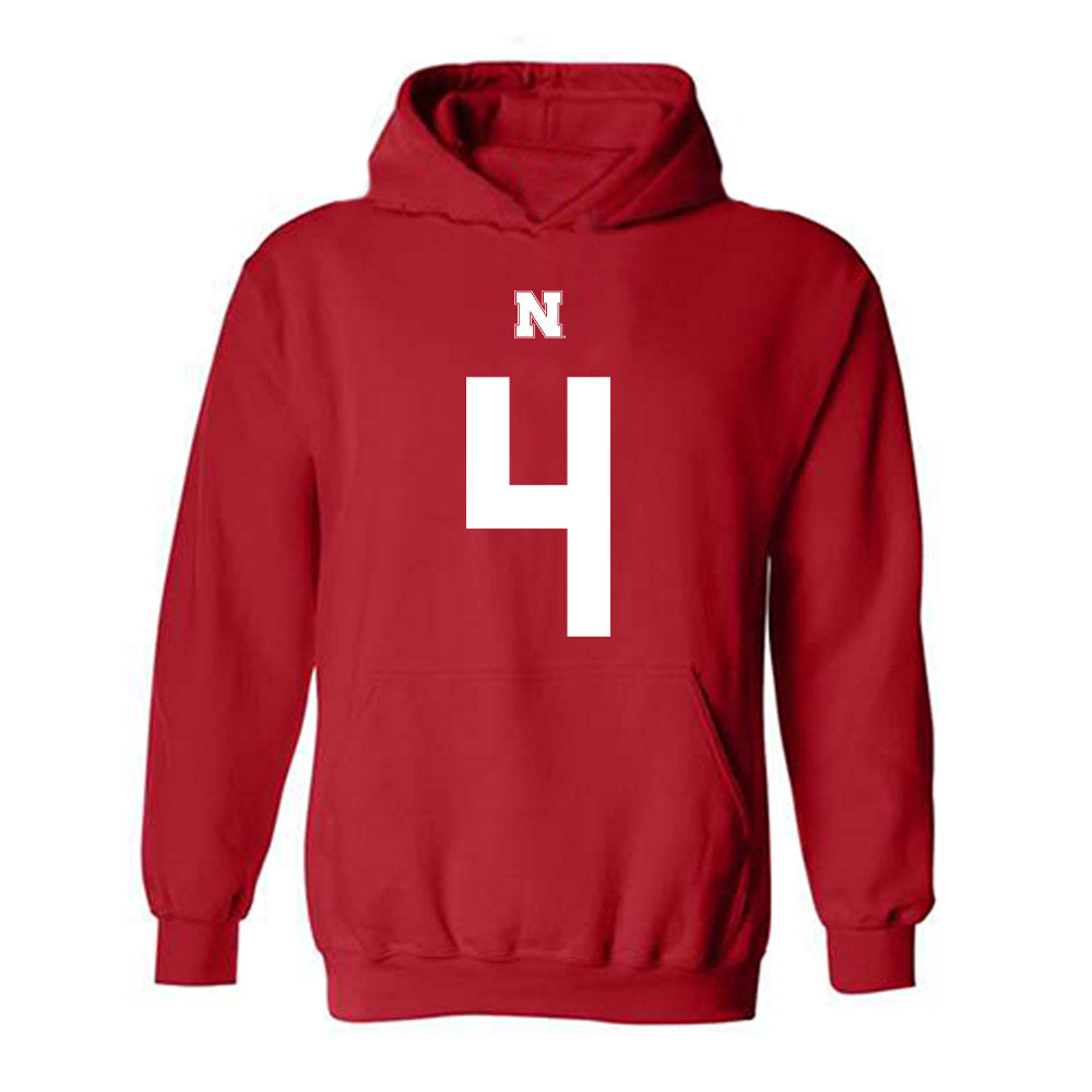 Nebraska - NCAA Football : Luke Reimer - Hooded Sweatshirt Generic Shersey