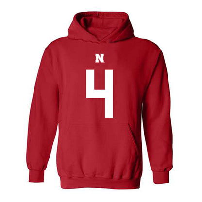 Nebraska - NCAA Football : Luke Reimer - Hooded Sweatshirt Generic Shersey