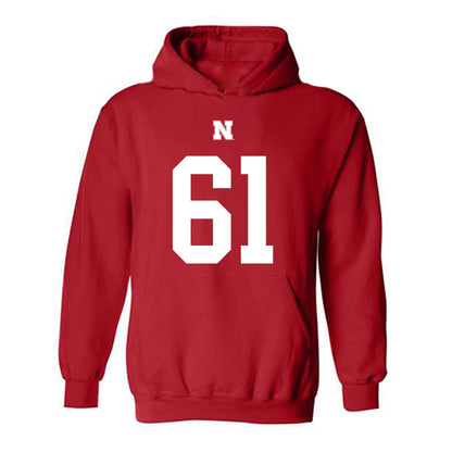 Nebraska - NCAA Football : Dylan Parrott Shersey Hooded Sweatshirt