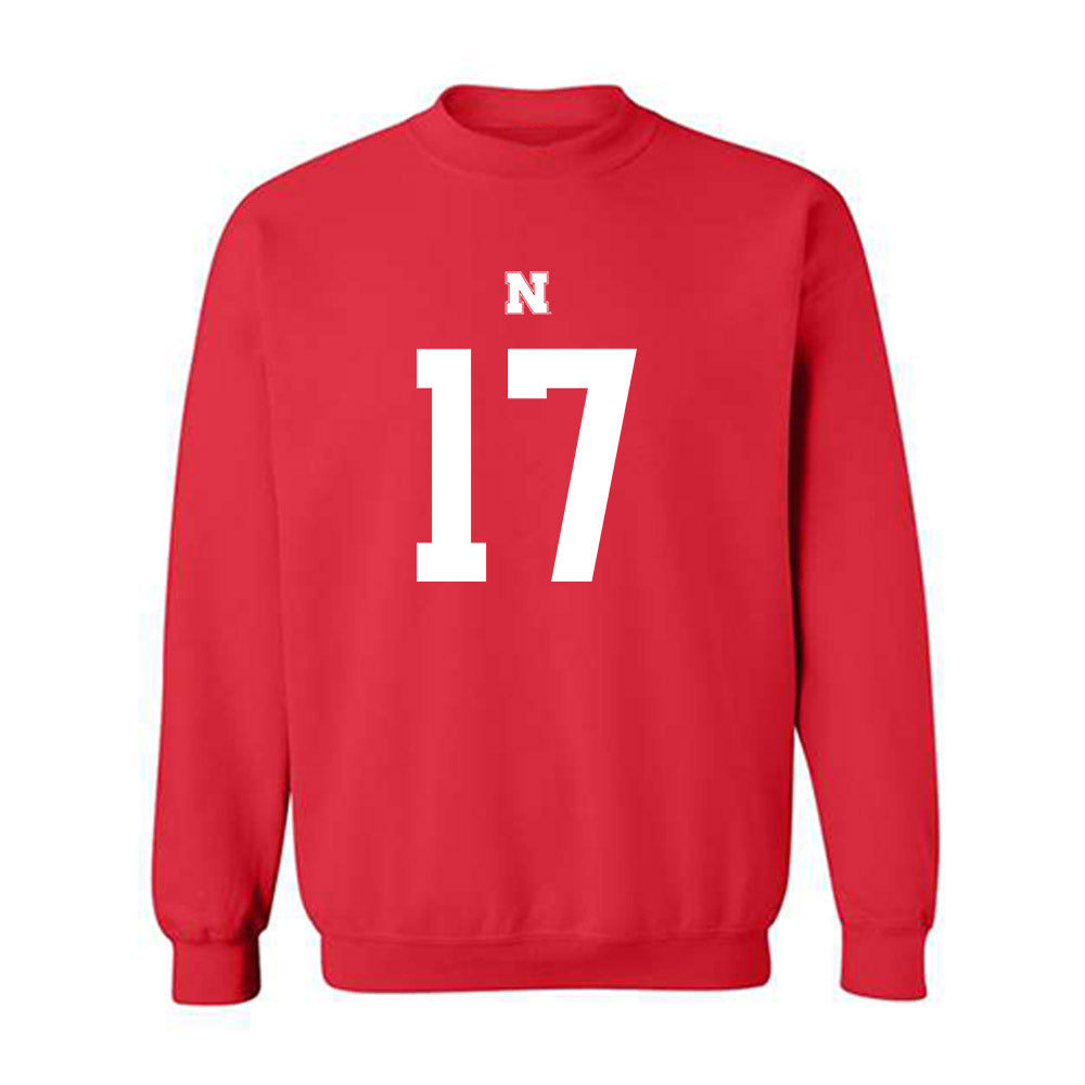 Nebraska - NCAA Football : Ty Hahn Shersey Sweatshirt