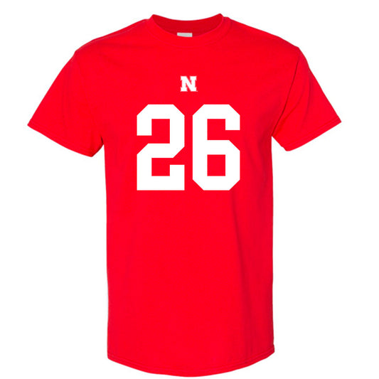Nebraska - NCAA Football : Roman Mangini Shersey Short Sleeve T-Shirt