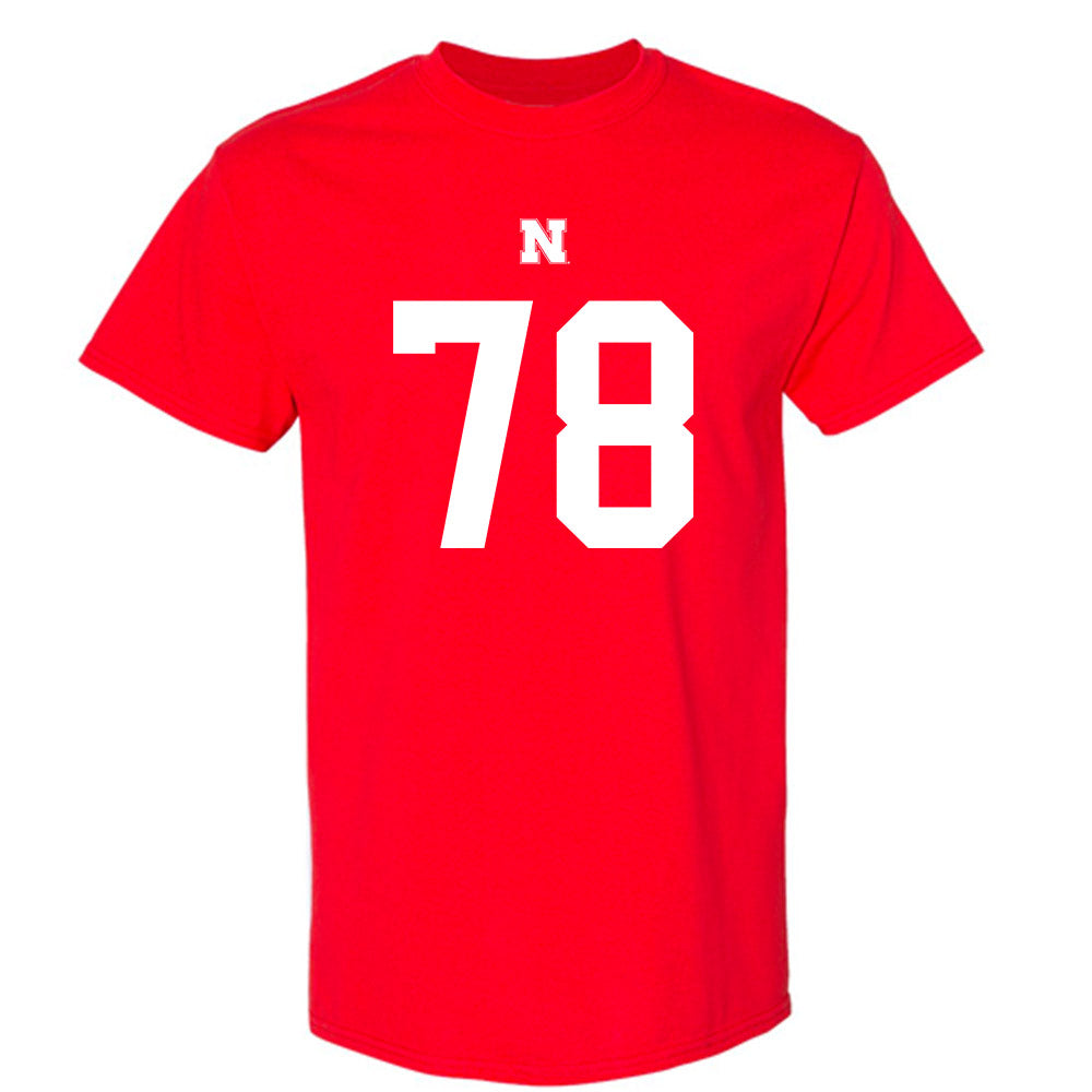 Nebraska - NCAA Football : Jacob Brandl - T-Shirt Generic Shersey